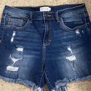 Cello jean shorts